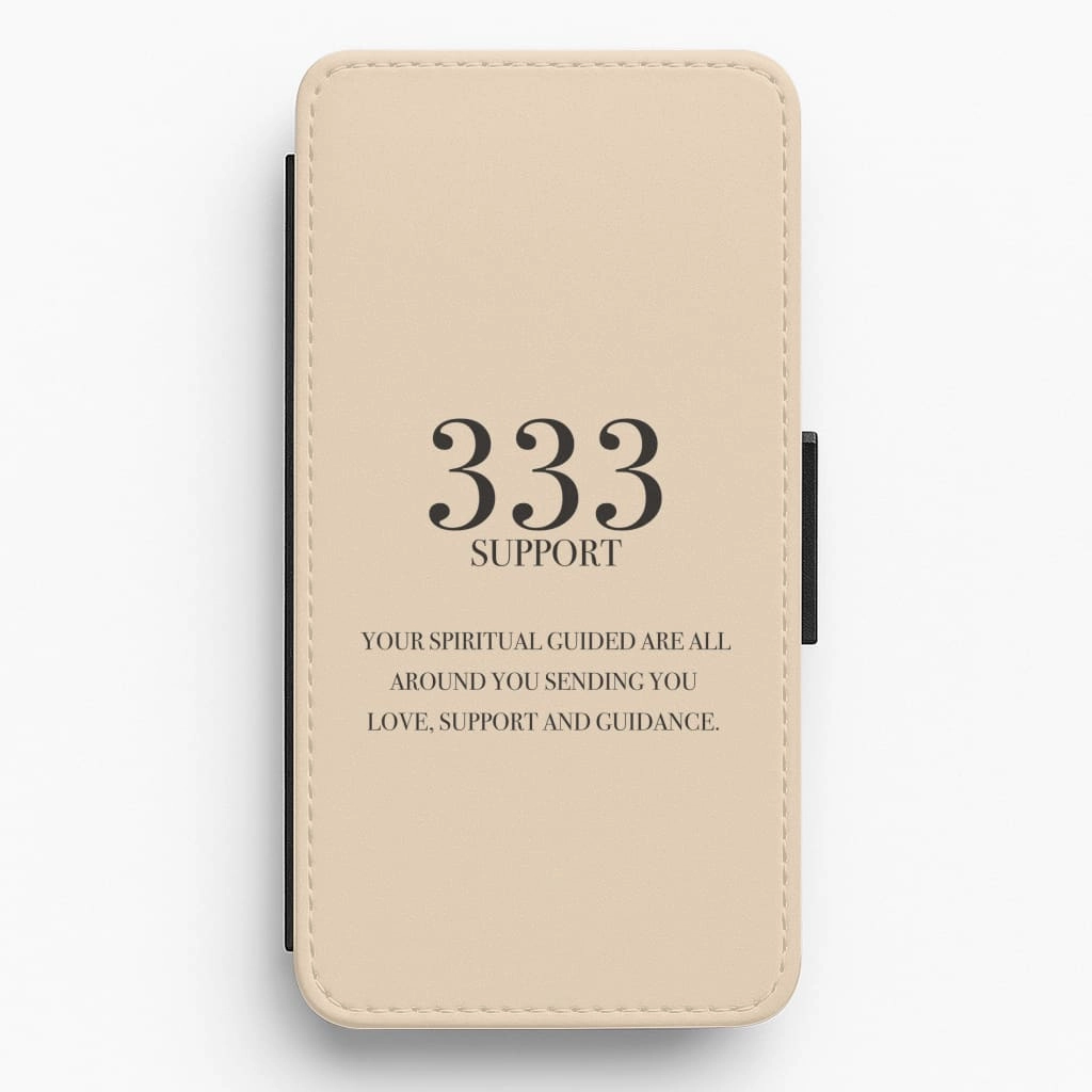 Refined Craftsmanship 333 - Angel Numbers Flip / Wallet Phone Case