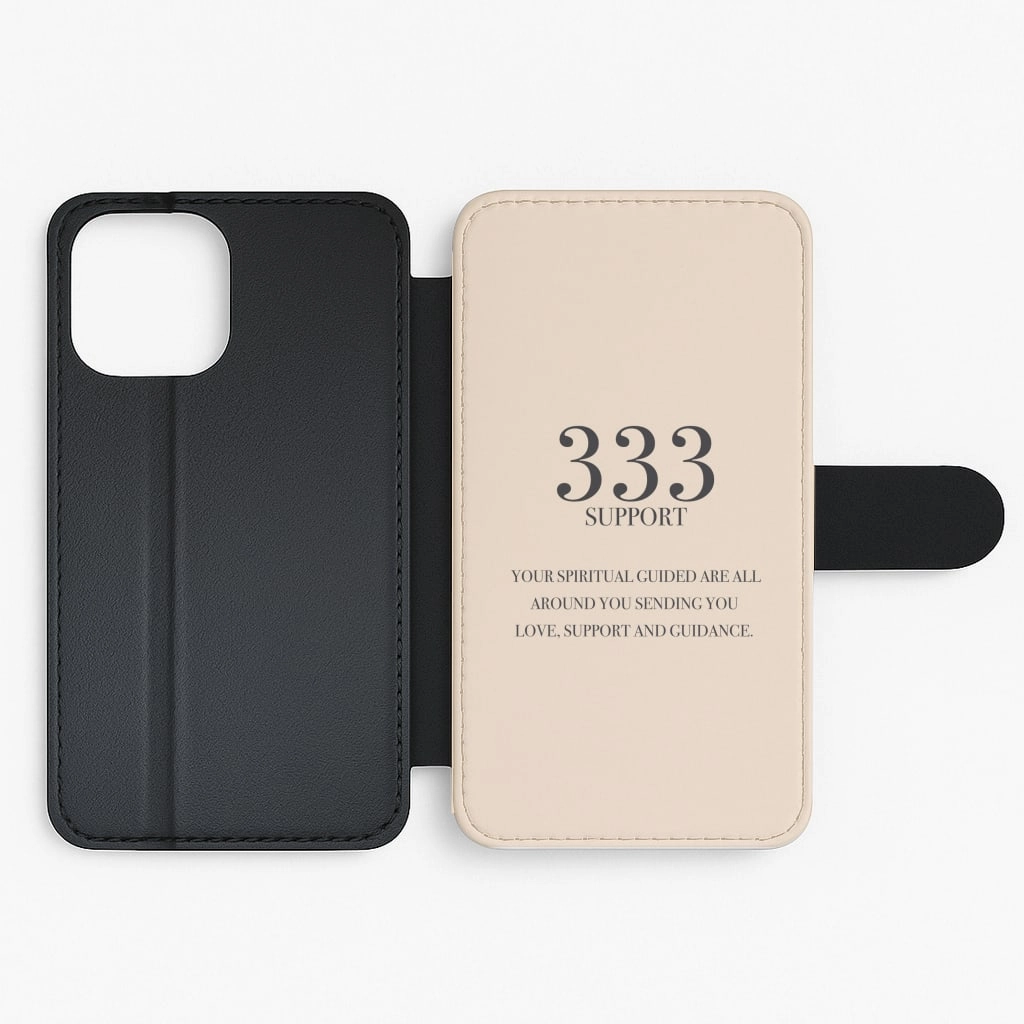 Impact Cushion Soft Grip 333 - Angel Numbers Flip / Wallet Phone Case