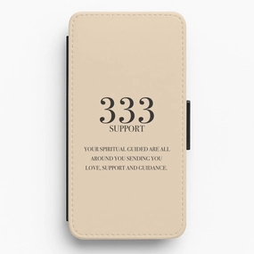 Refined Craftsmanship 333 - Angel Numbers Flip / Wallet Phone Case