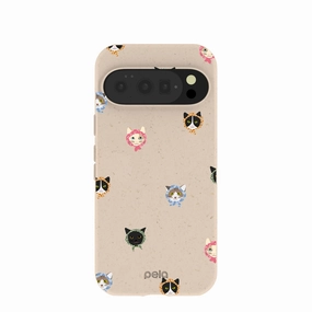 Vivid Texture Seashell Cat Couture Google Pixel 10/10 Pro Case