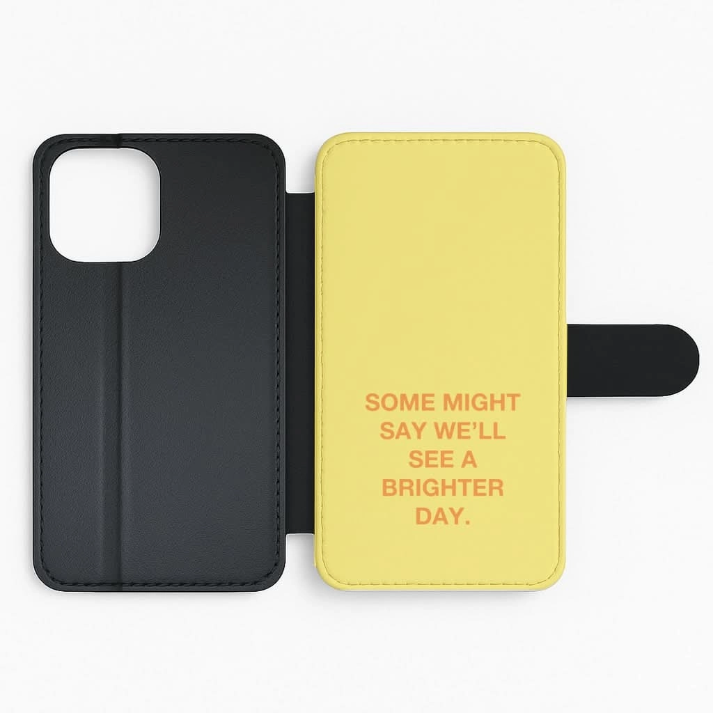 Slim Look A Brighter Day Flip / Wallet Phone Case