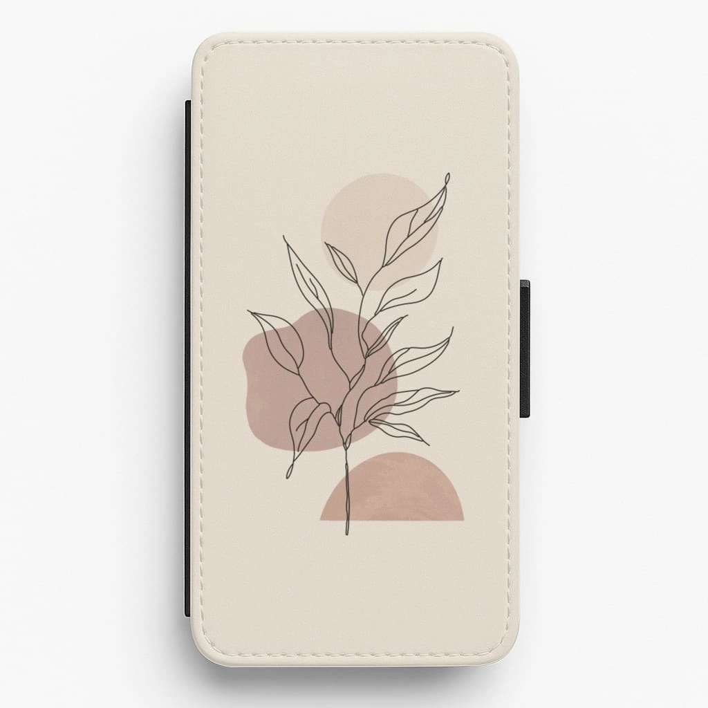 Abstract Pattern X Flip / Wallet Phone Case Durable Design Texture