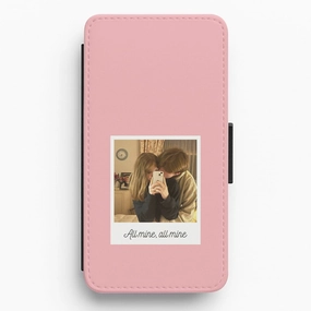 Hybrid Build All Mine, All Mine - Personalised Couples Flip / Wallet Phone Case