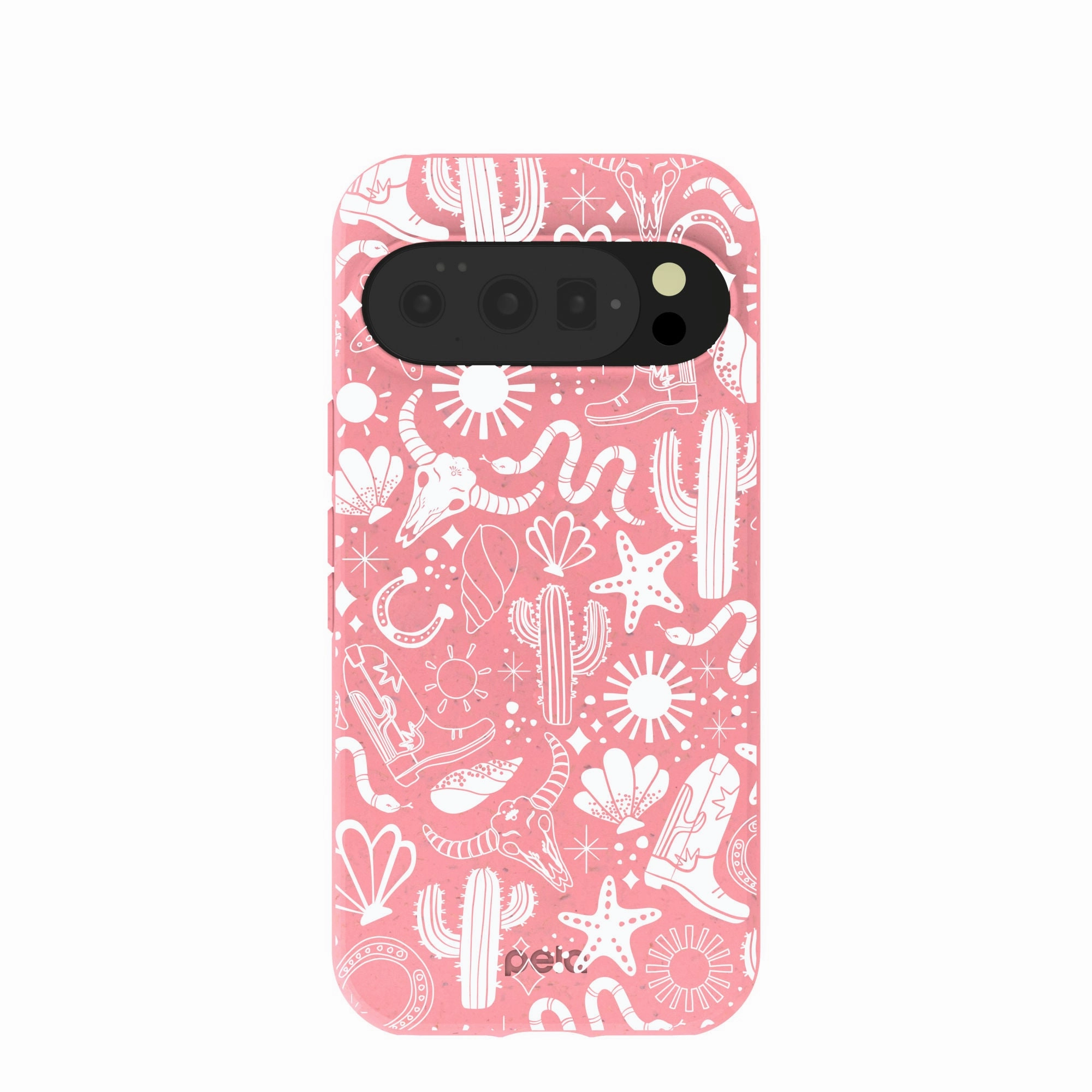 Hybrid Grip Hand Friendly Bubblegum Pink Coastal Rodeo Google Pixel 10/10 Pro Case