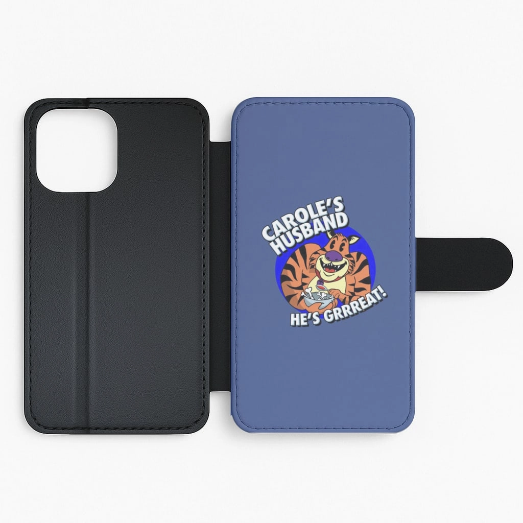 Tactile Buttons Baskin Tigers - Tiger King Flip / Wallet Phone Case