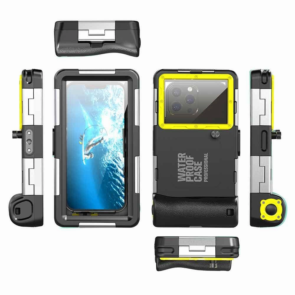 Luxury Surface Layer Premium Surface Beeasy Universal Underwater Diving Cell Phone Case 50ft with Buckle
