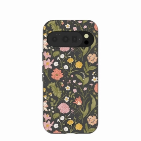 Black Fairy Forest Google Pixel 10/10 Pro Case Protective Build Texture