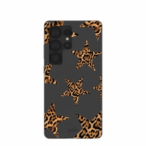 Luxury Surface Black Jaguar Stars Samsung Galaxy S25 Ultra Case