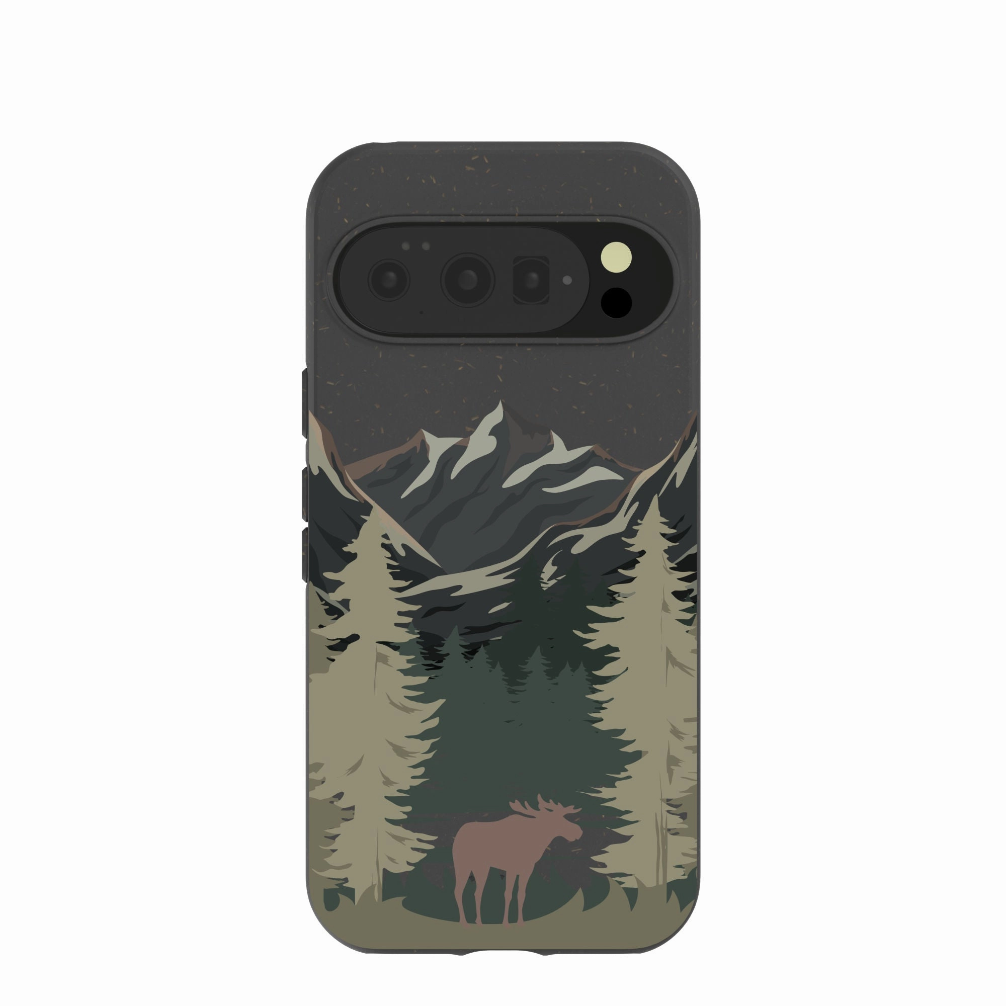 Grip Texture Black Moose Mountain Google Pixel 10/10 Pro Case