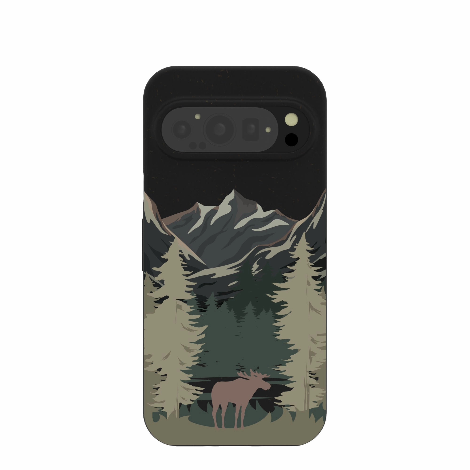 Matte Guard Black Moose Mountain Google Pixel 9/9 Pro Case