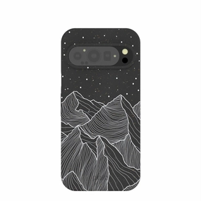 Black Night Panorama Google Pixel 9/9 Pro Case Waterproof Design Screen Bumper