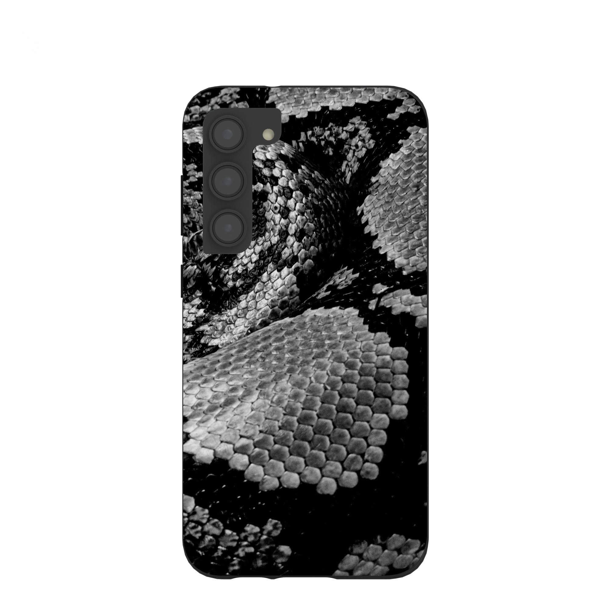 Black Snake Scale Samsung Galaxy S23 (Plus) Case Minimal Comfort everyday elegance