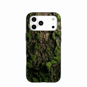 Luxury Detail Texture Black Tree Bark iPhone 17 Pro Max Case
