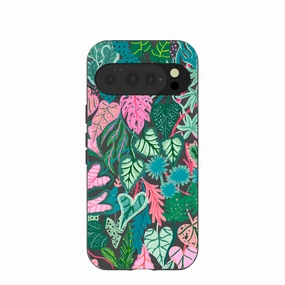 Black Tropic Noir Google Pixel 10/10 Pro Case Minimal Surface Layer