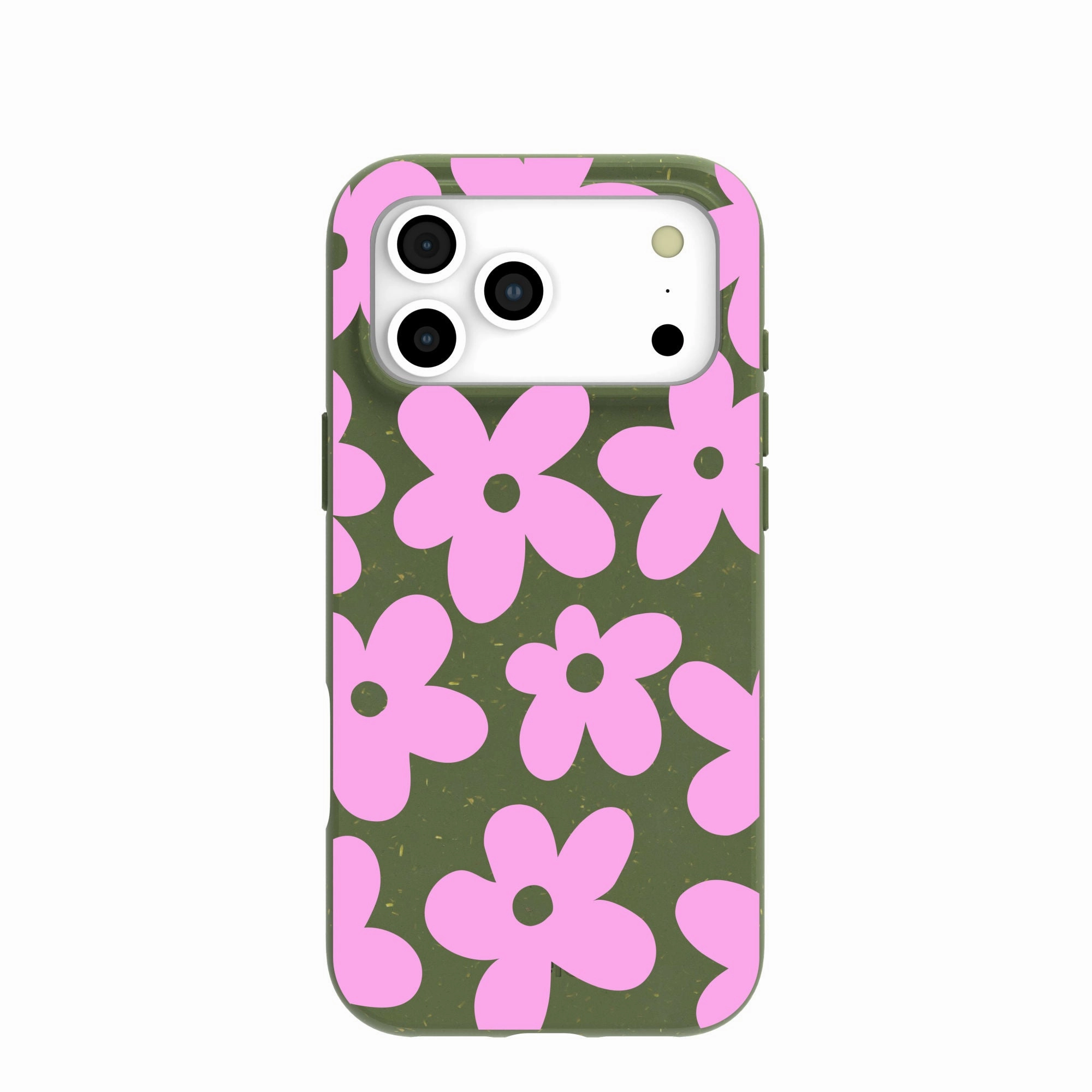 Forest Floor Pink Blooms iPhone 17 Pro Max Case Frosted Finish