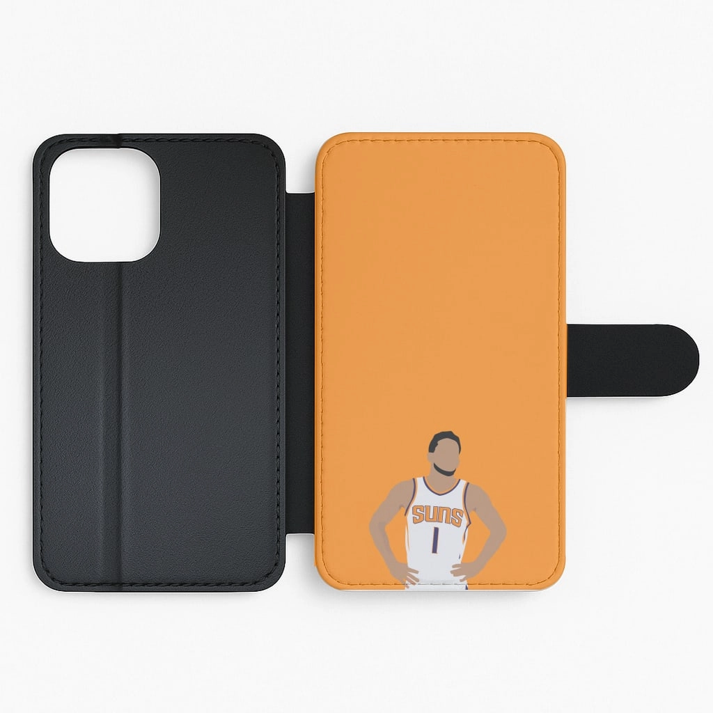 Luxury Pattern Booker - Basketball Flip / Wallet Phone Case
