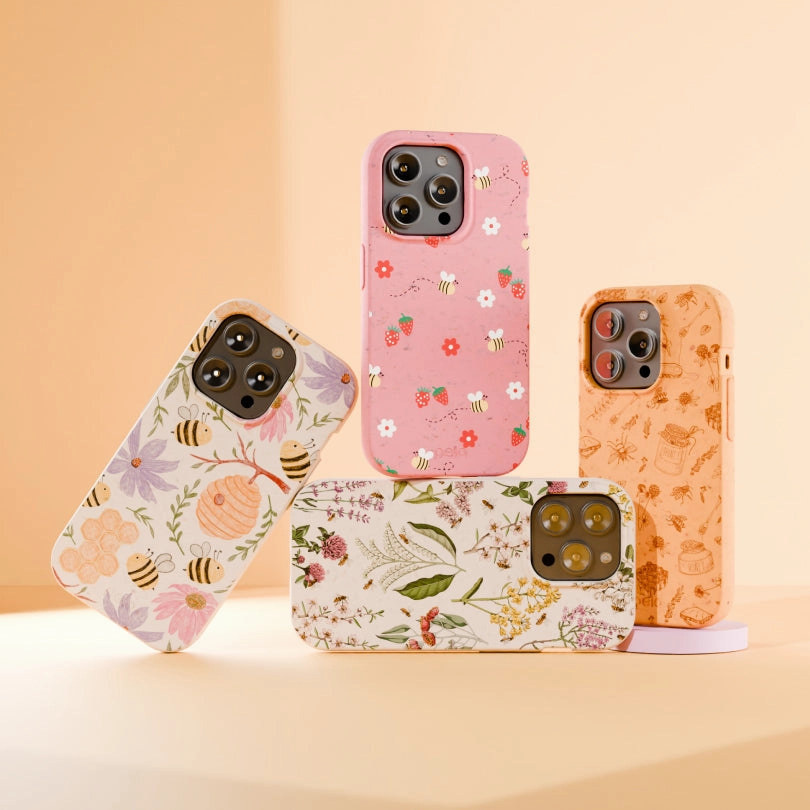 Seashell Bee Life iPhone 17 Pro Max Case dust protection