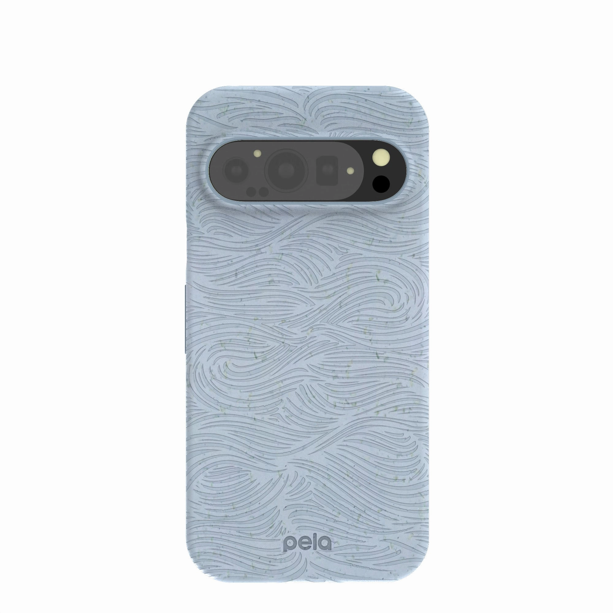 Powder Blue Ebb and Flow Google Pixel 9/9 Pro Case Flexible Grip Form