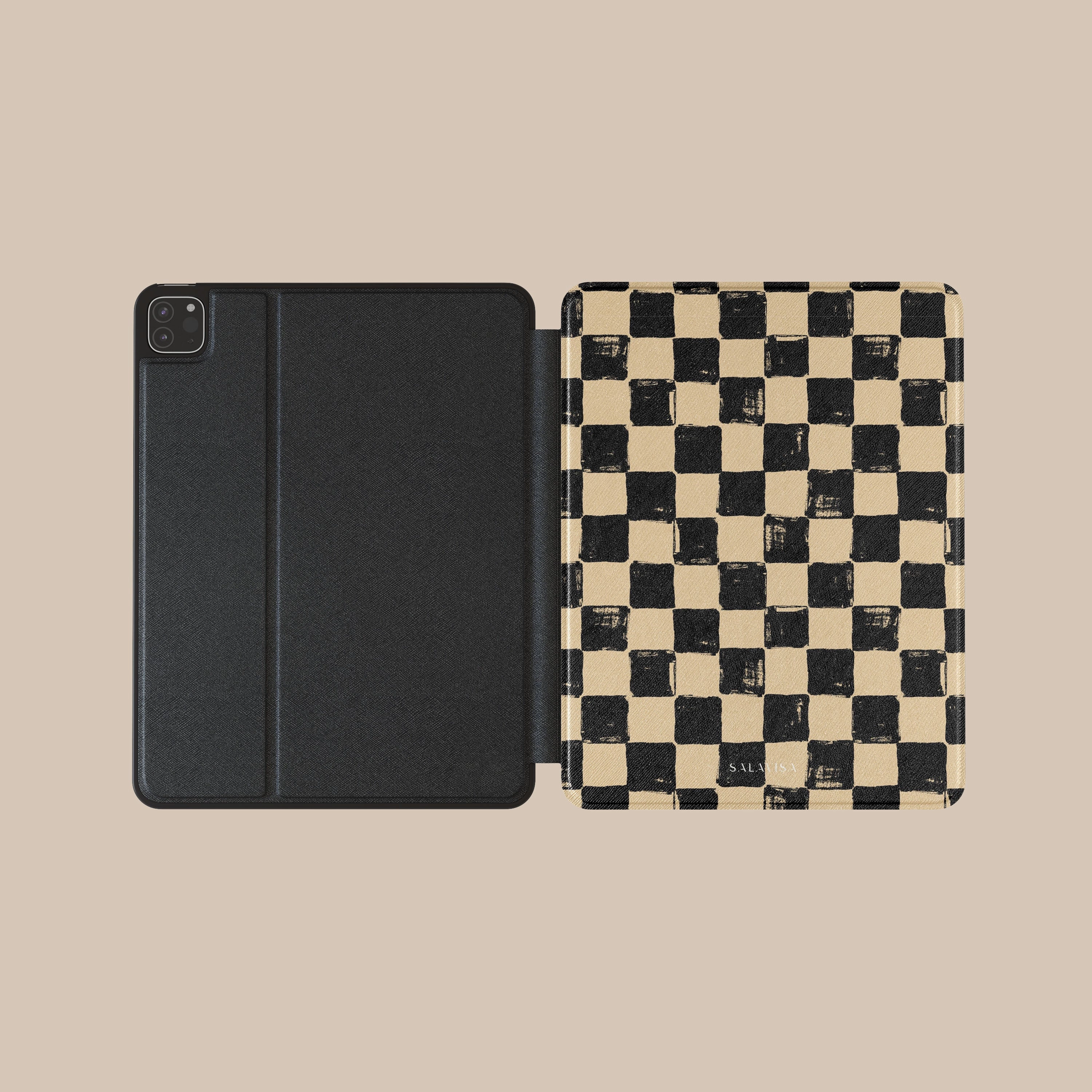 Foldable Armor Chess Board iPad Case