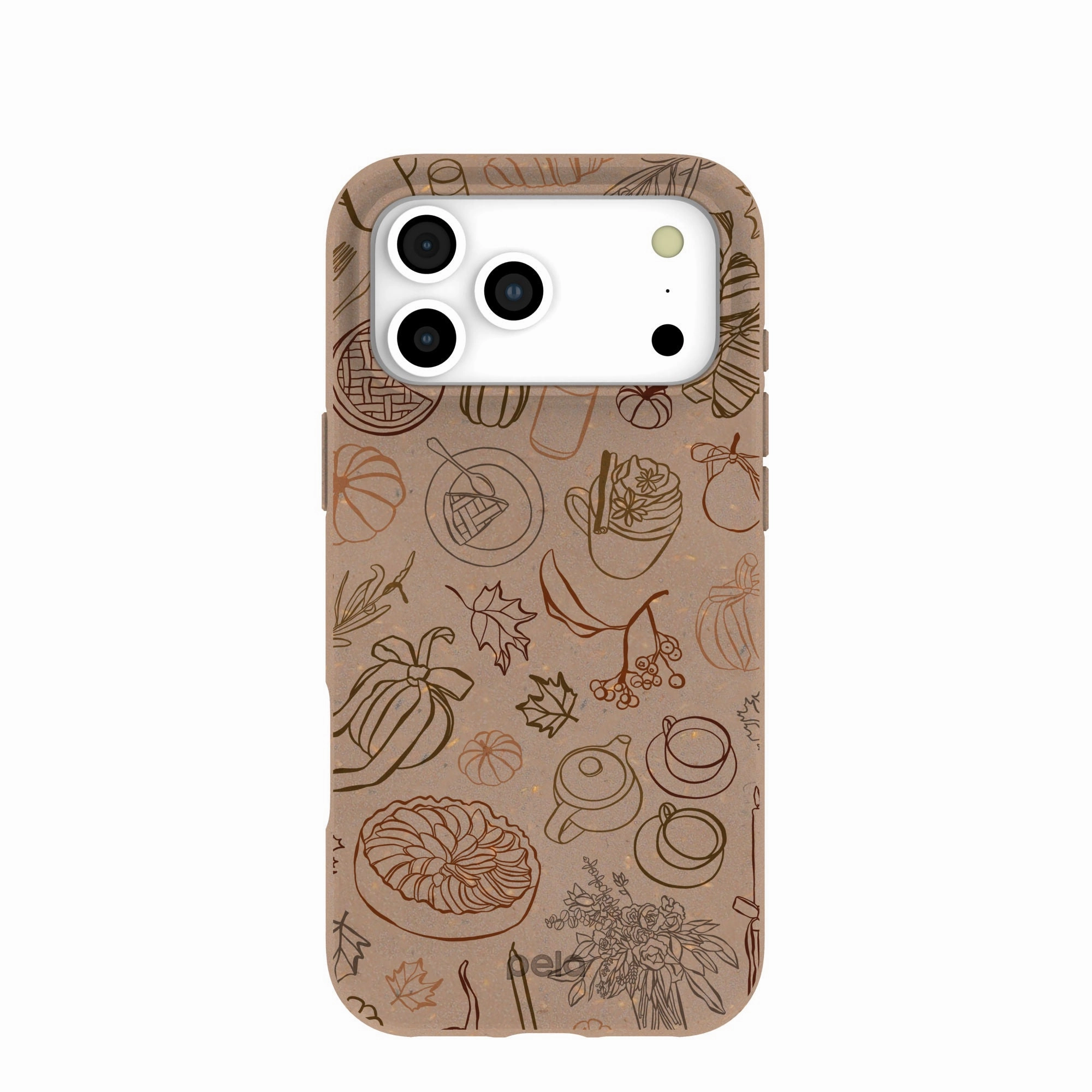 Chocolate Brown Autumn Sweets iPhone 17 Pro Max Case Premium Craft