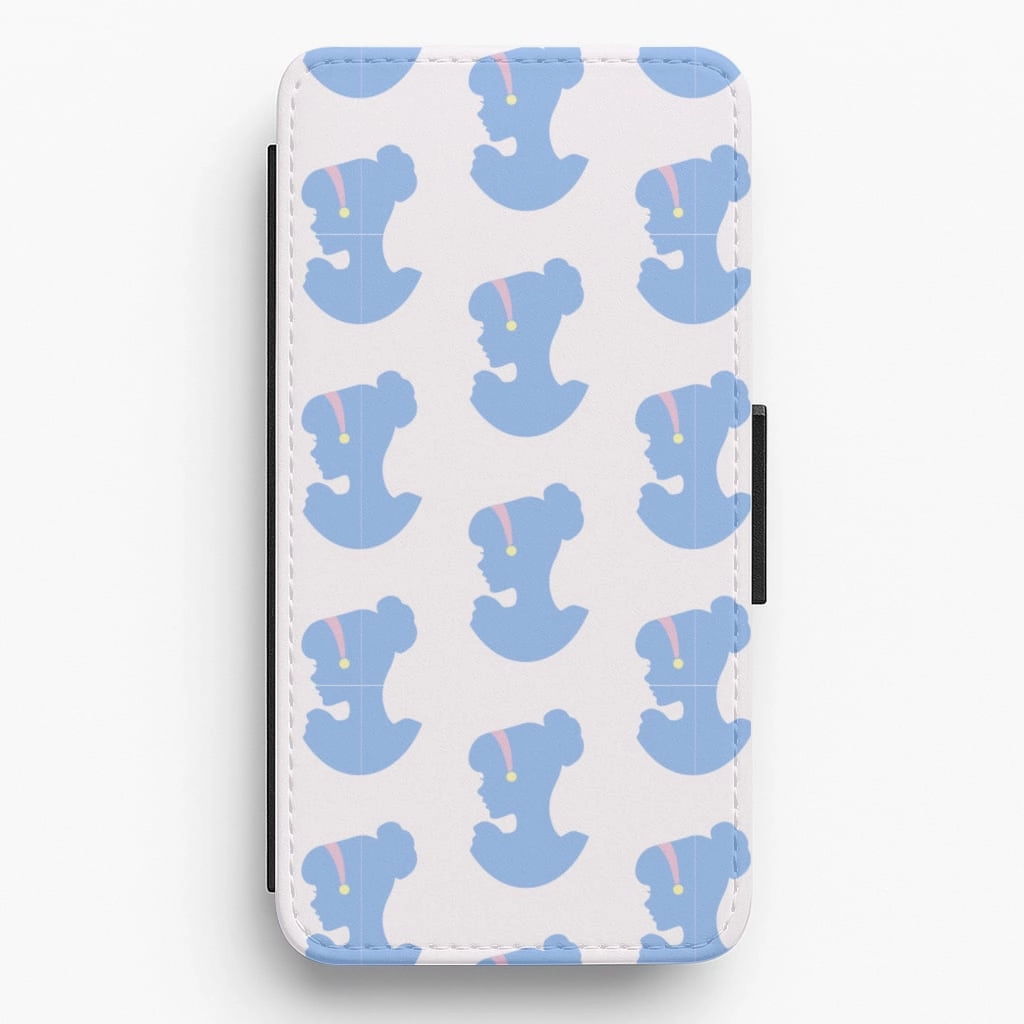 Durable touch Cinderella Pattern - Disney Flip / Wallet Phone Case