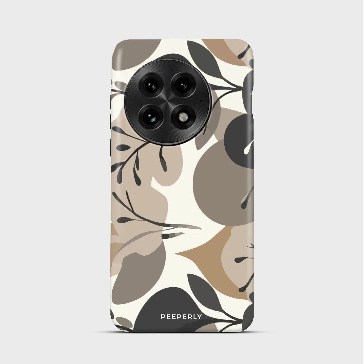 Clay Leaves Clear Finish Hybrid Frame