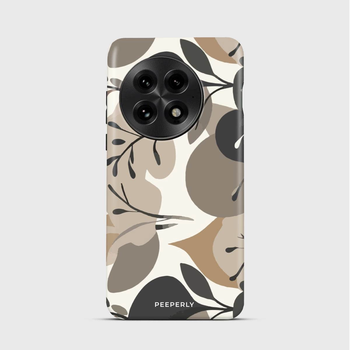 Modern Pattern Layer Classic Grip Clay Leaves