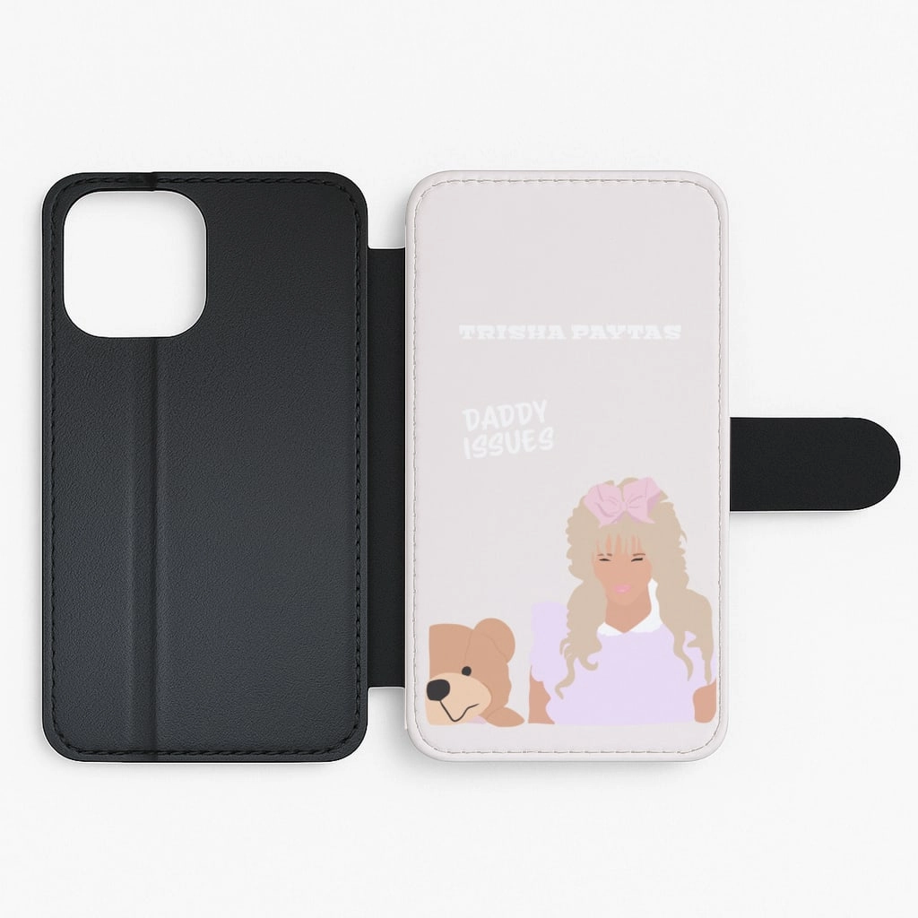 Stylish Texture Matte Design Texture Daddy Issues - Trisha Paytas Flip / Wallet Phone Case