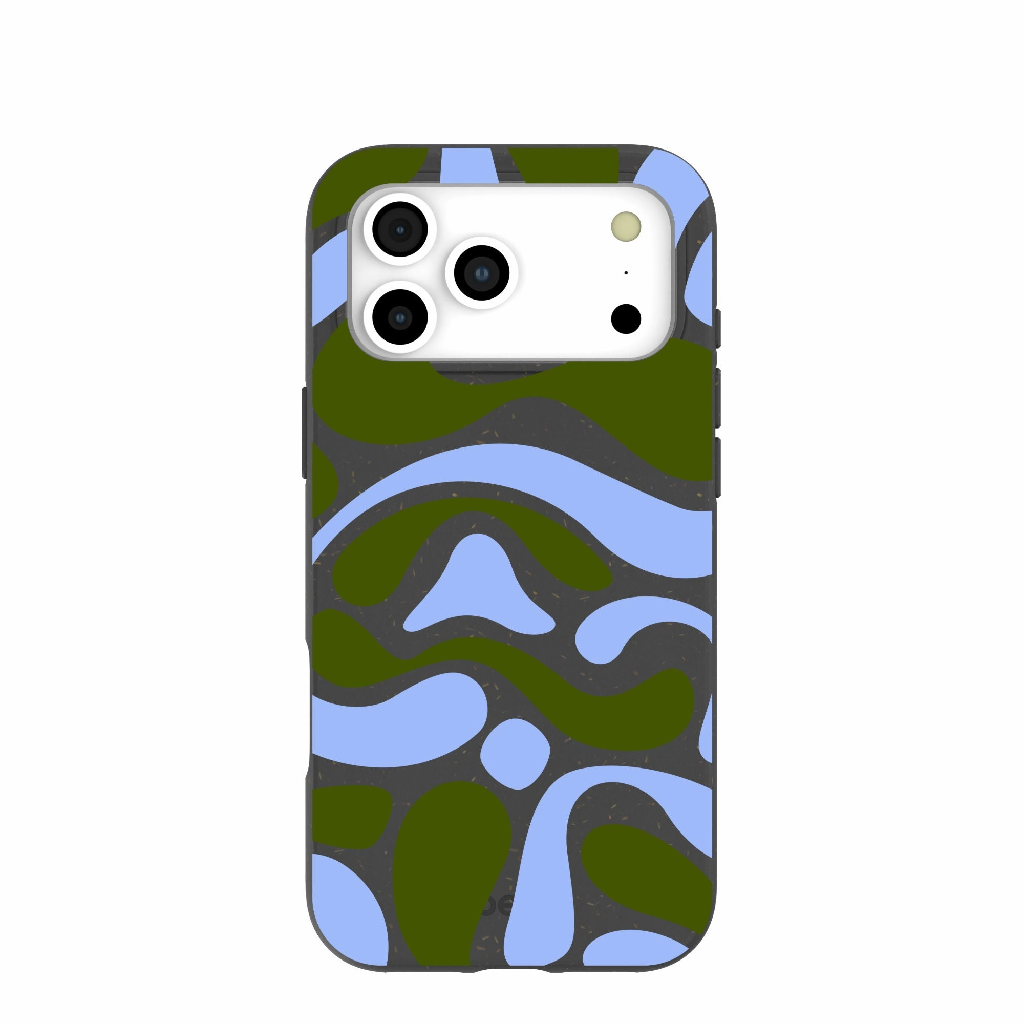 Premium Finish Black Curve and Flow iPhone 17 Pro Max Case