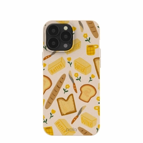 Trendy Aesthetic Seashell Toast Garden iPhone 13 Pro Max Case