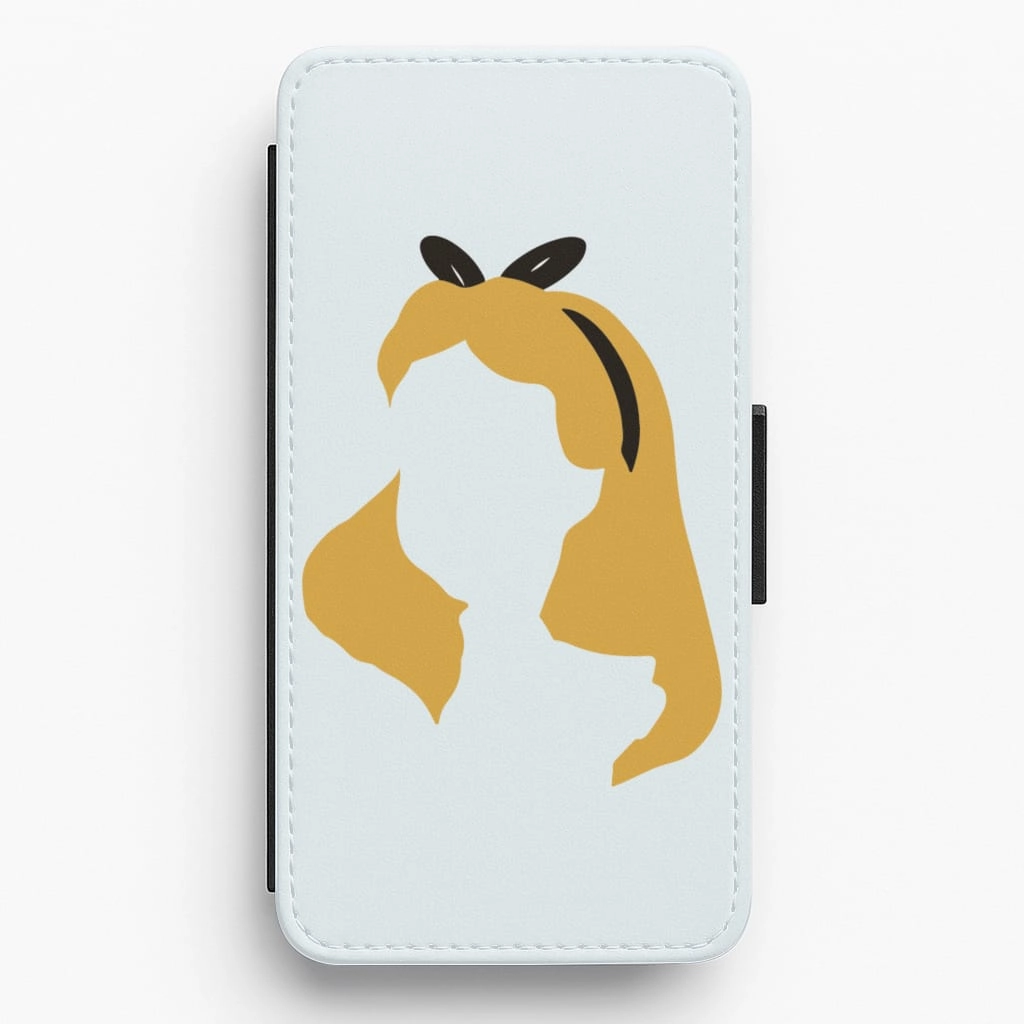 Alice Flip / Wallet Phone Case Smooth Feel Surface Classic Style