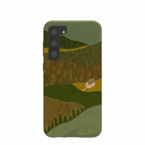 Forest Floor Mountain Nest Samsung Galaxy S23 (Plus) Case Stylish Grip Texture