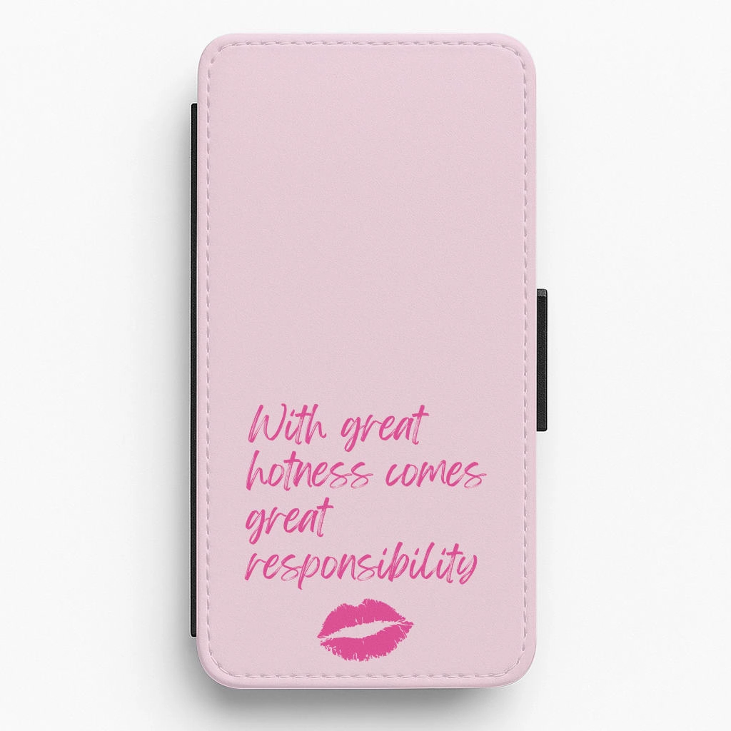 Textured Detail With Great Hotness  Flip / Wallet Phone Case