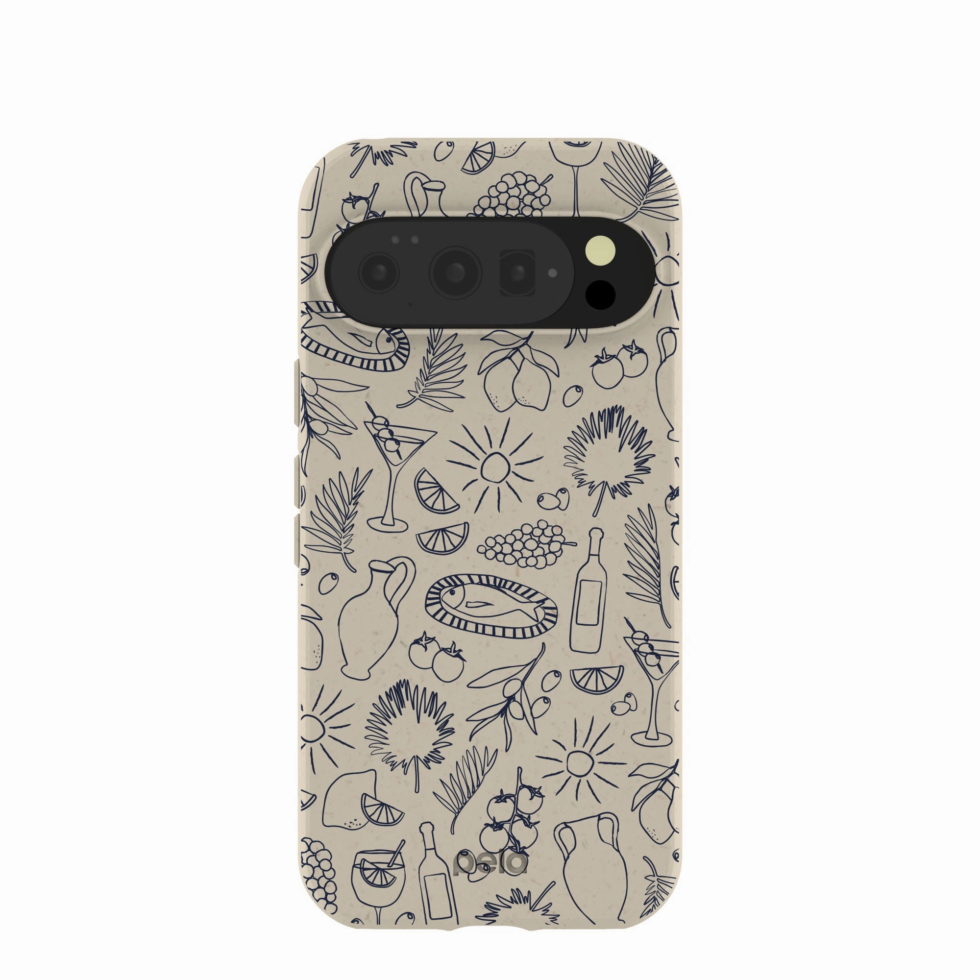 Non slip grip London Fog Mediterranean Moments Google Pixel 10/10 Pro Case
