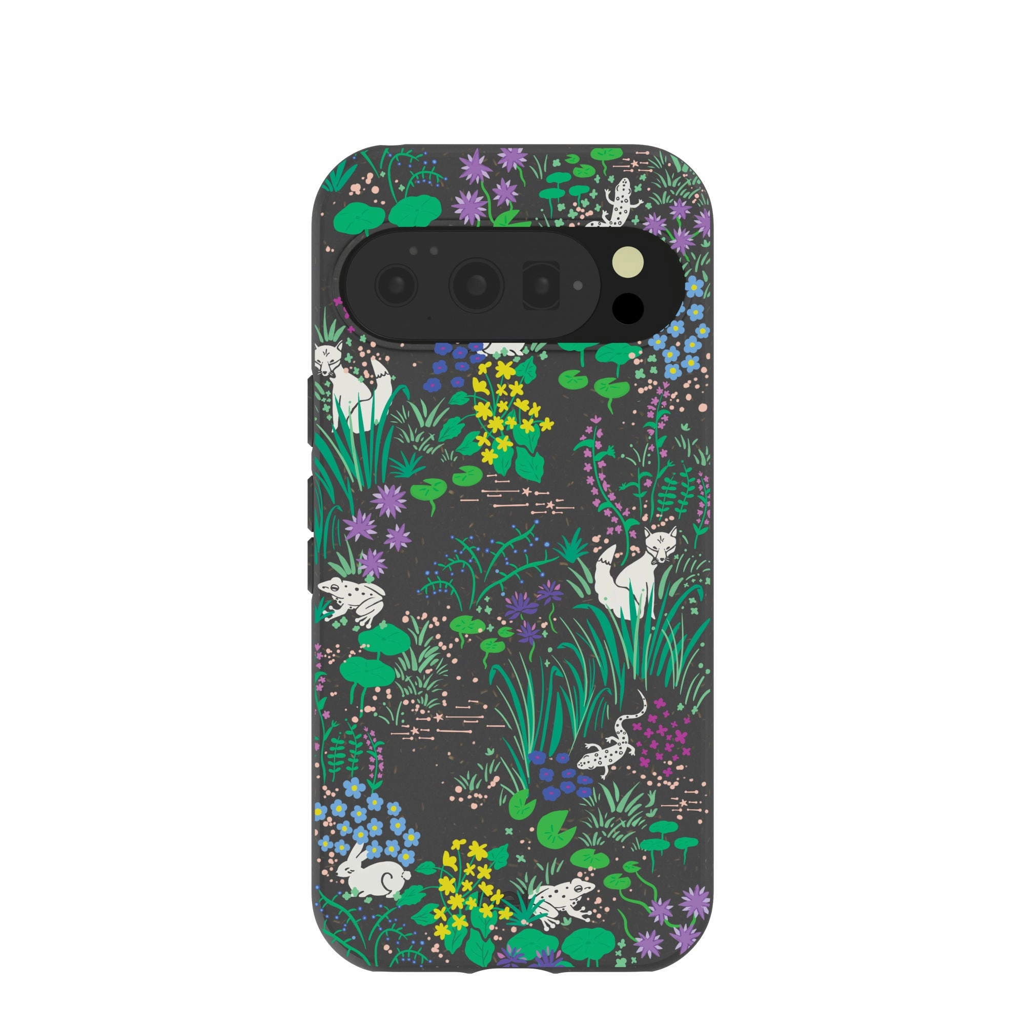 professional accessory Trendy Texture Black Midnight Pond Google Pixel 10/10 Pro Case