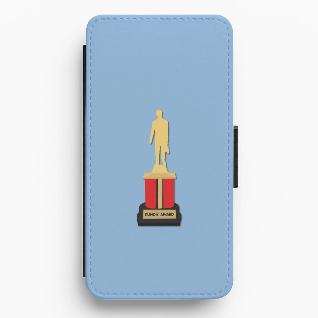 Hybrid Build Texture Dundie Award Flip / Wallet Phone Case