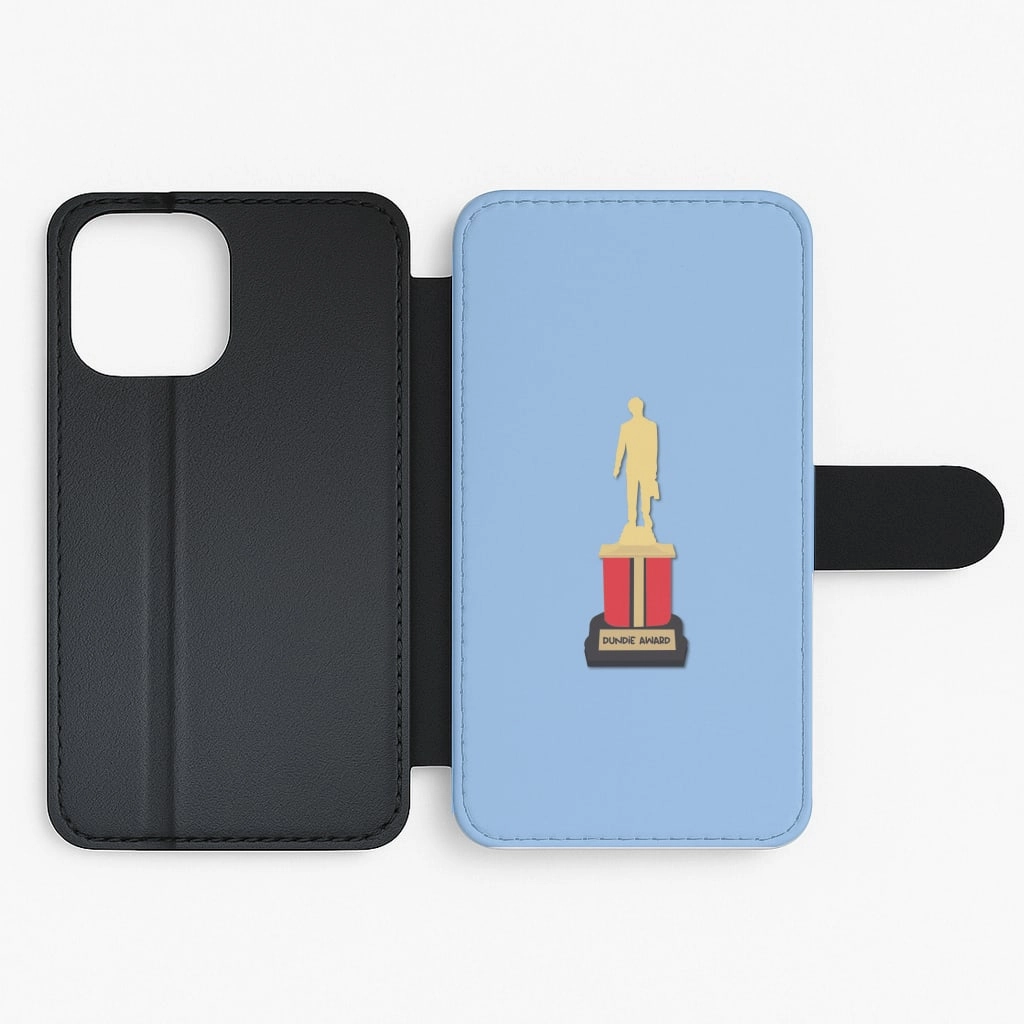 Dundie Award Flip / Wallet Phone Case Gloss Layer Finish Durable Shell