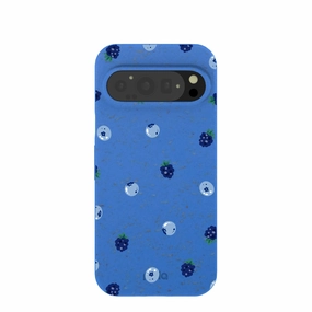 Grip Texture Luxury Build Electric Blue Black and Blue Google Pixel 9/9 Pro Case
