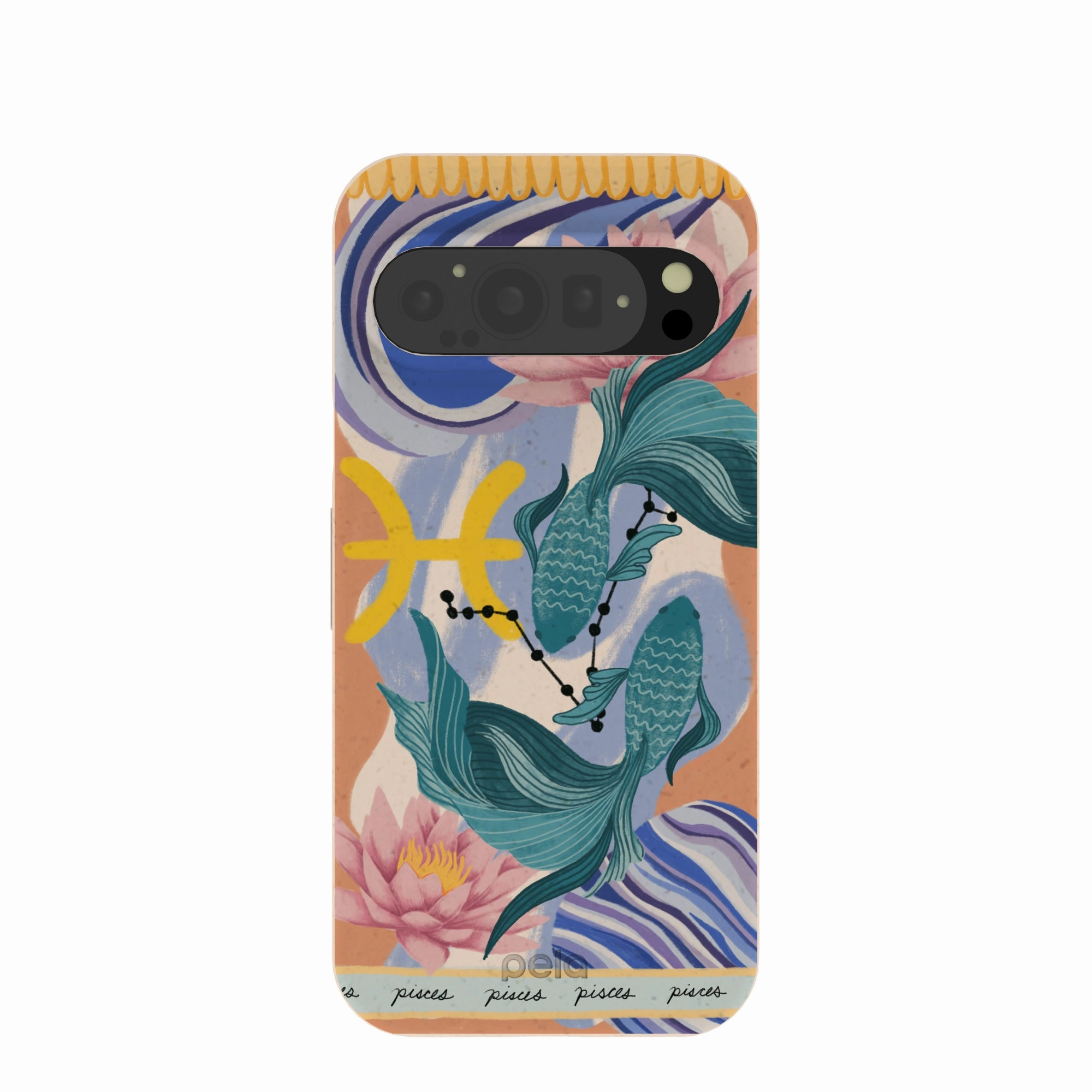 Seashell Pisces Fish Google Pixel 9/9 Pro Case Flexible Pattern Texture