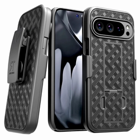 Luxury Grip Google Pixel 10 Pro XL Belt Clip Holster Phone Case