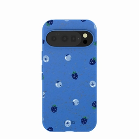 Pocket Size Electric Blue Black and Blue Google Pixel 10/10 Pro Case