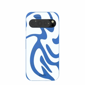 Electric Blue Blue Crush Google Pixel 9/9 Pro Case Soft Grip