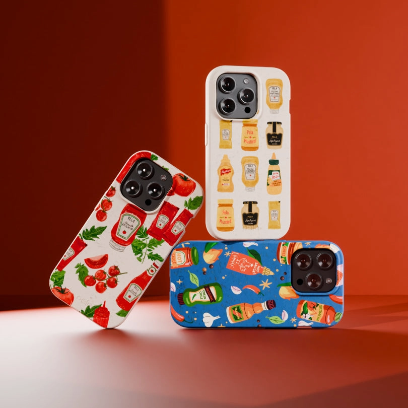 Electric Blue Hot Stuff iPhone 17 Pro Max Case Modern Texture Build Frosted surface