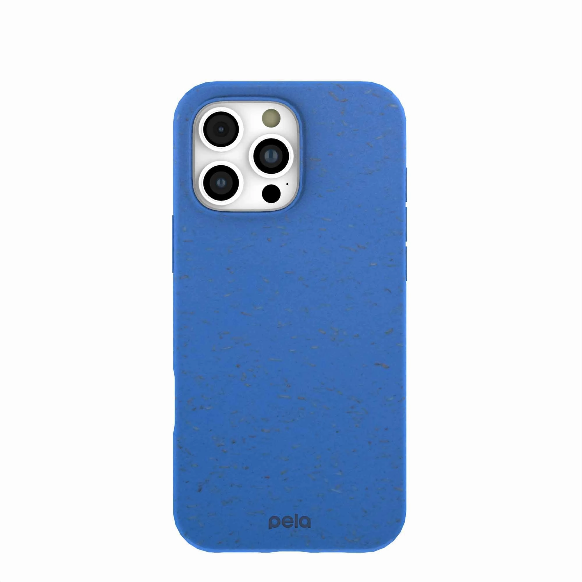 Premium Texture Electric Blue iPhone 16 Pro Max Case
