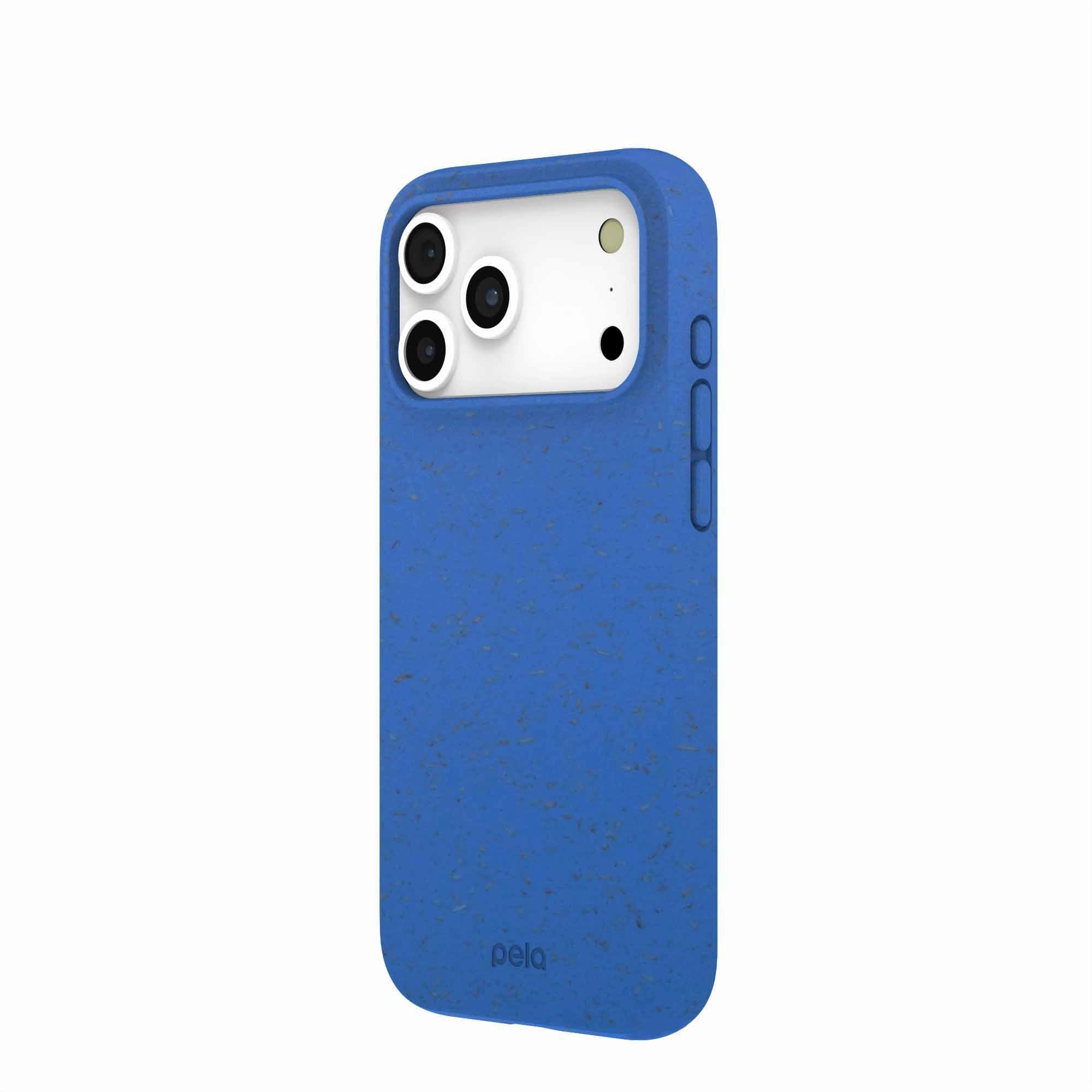 Protective Frame Design Everyday Function Electric Blue iPhone 17 Pro Max Case