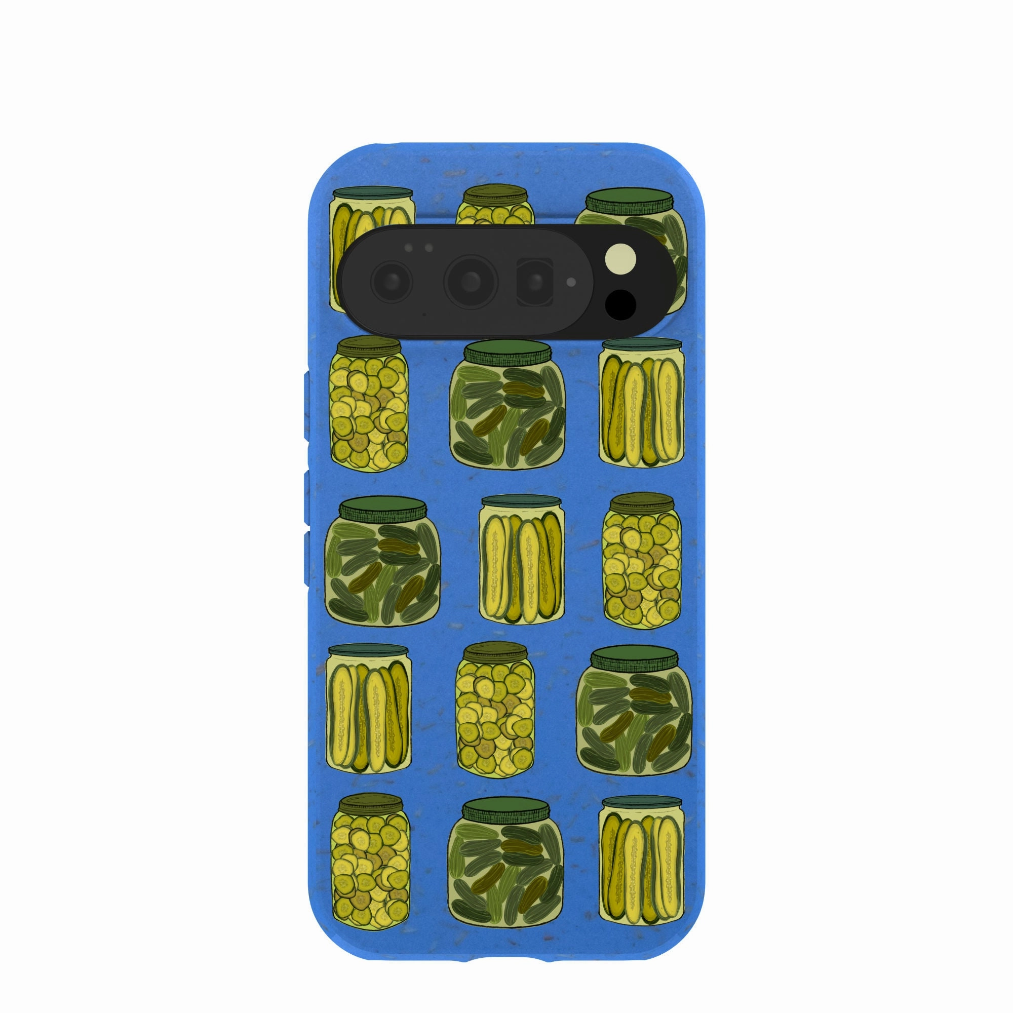 Modern Frame Electric Blue Pickling Pickles Google Pixel 10/10 Pro Case