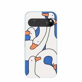 Protective Layer Electric Blue Silly Goose Google Pixel 9/9 Pro Case