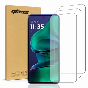 Motorola Moto G Stylus 5G (2025) Tempered Glass Screen Protector 3 Per Pack Classic Frame Stylish Shape