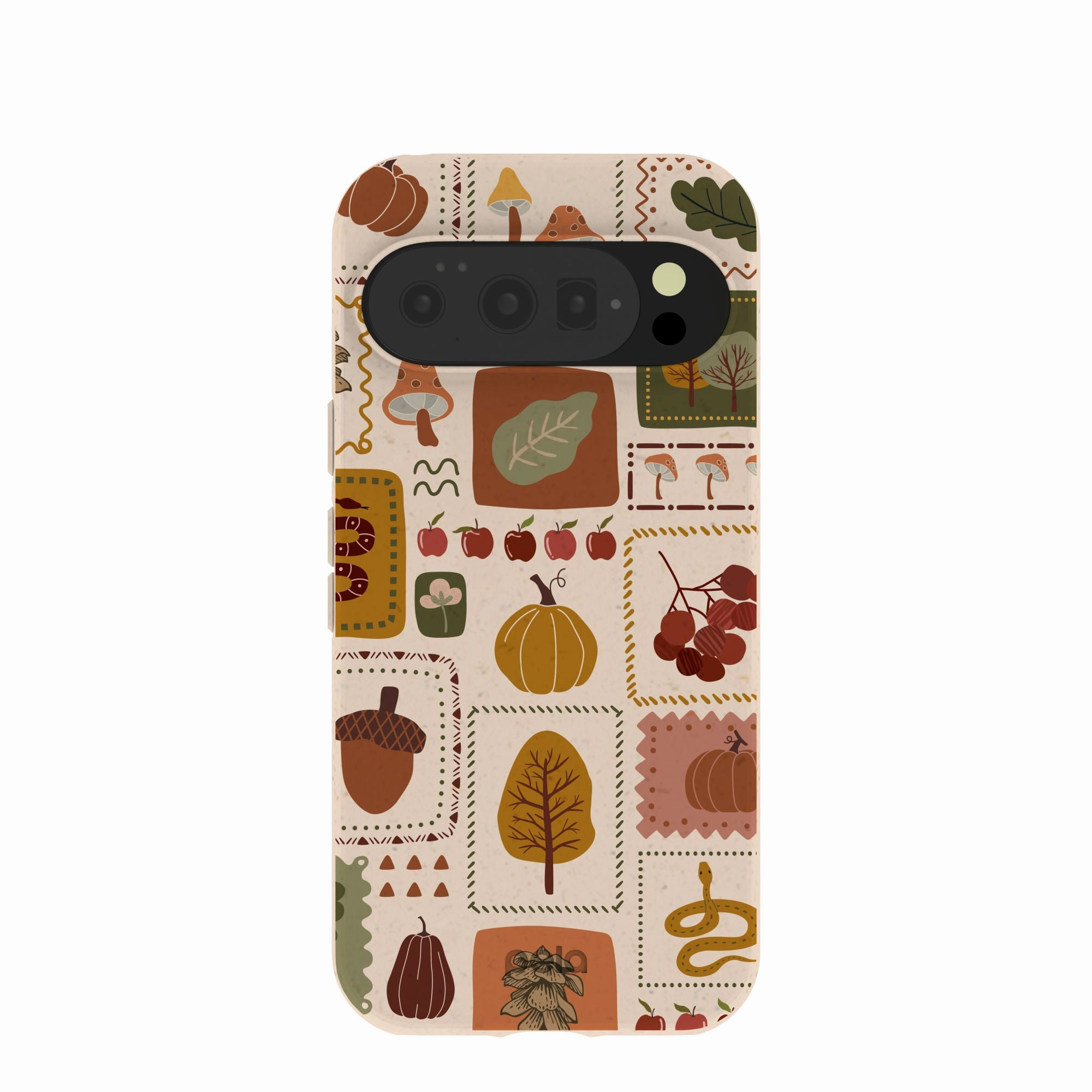 Clear View Seashell Autumn Patch Google Pixel 10/10 Pro Case