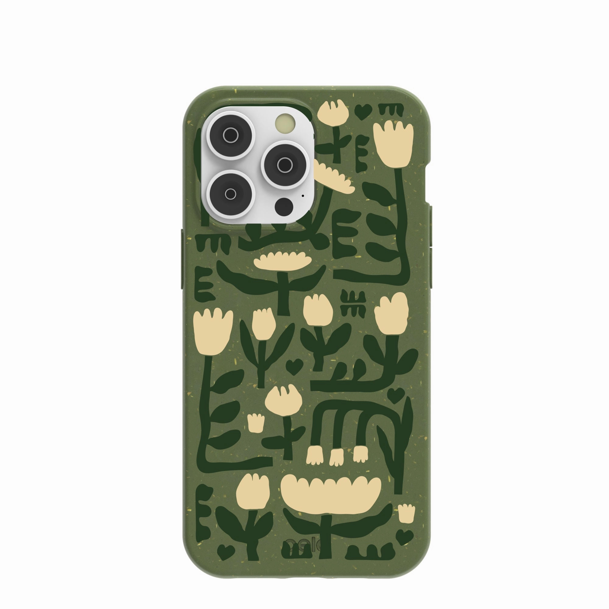 Light Edge Urban Design Forest Floor Abstract Tulips iPhone 14 Pro Max Case